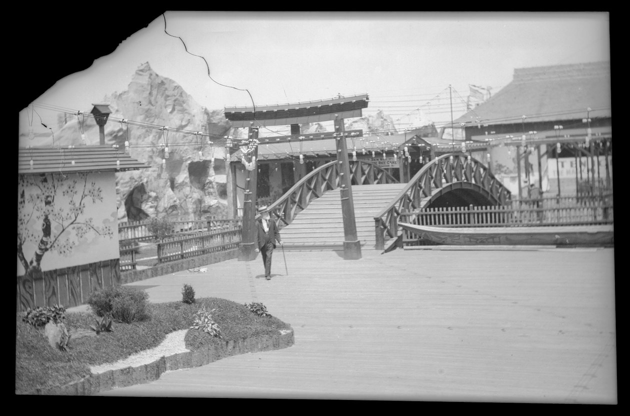 Japanese Village, Luna Park, 1903 (nitrát negatív) alkotó: Eugene Wemlinger