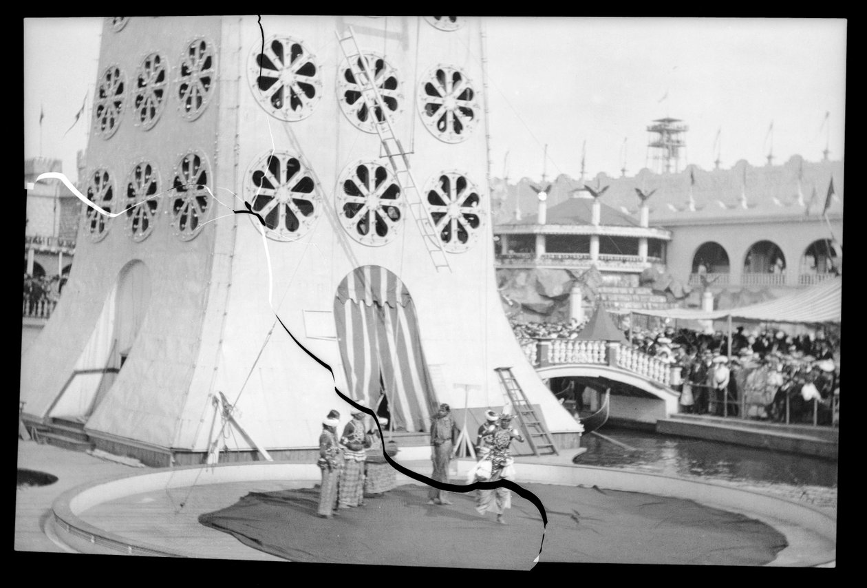 Luna Park, 1903 (nitrát negatív) alkotó: Eugene Wemlinger