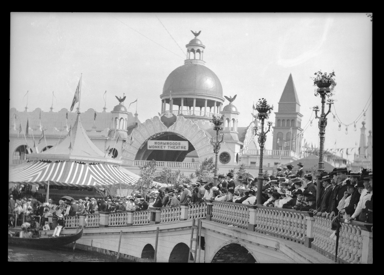 Luna Park, 1906 (nitrát negatív) alkotó: Eugene Wemlinger