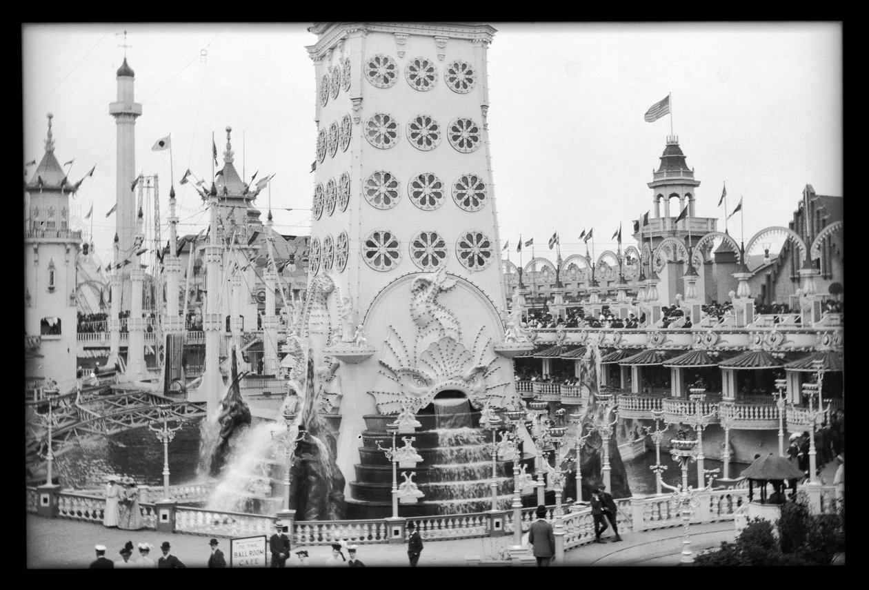 Luna Park, 1908 (nitrát negatív) alkotó: Eugene Wemlinger