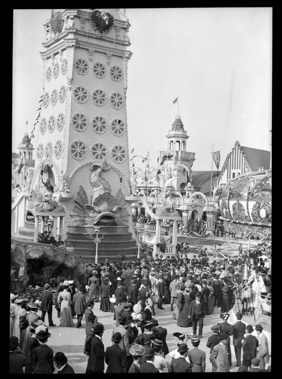 Luna Park, 1909 (nitrát negatív) alkotó: Eugene Wemlinger