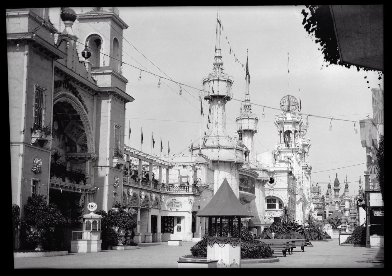 Luna Park, 1909 (nitrát negatív) alkotó: Eugene Wemlinger