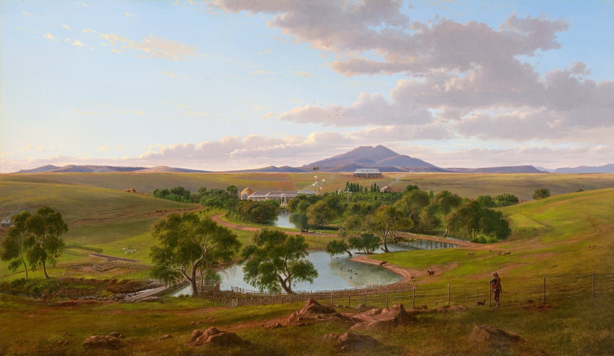 Yalla-y-Poora alkotó: Eugene von Guérard