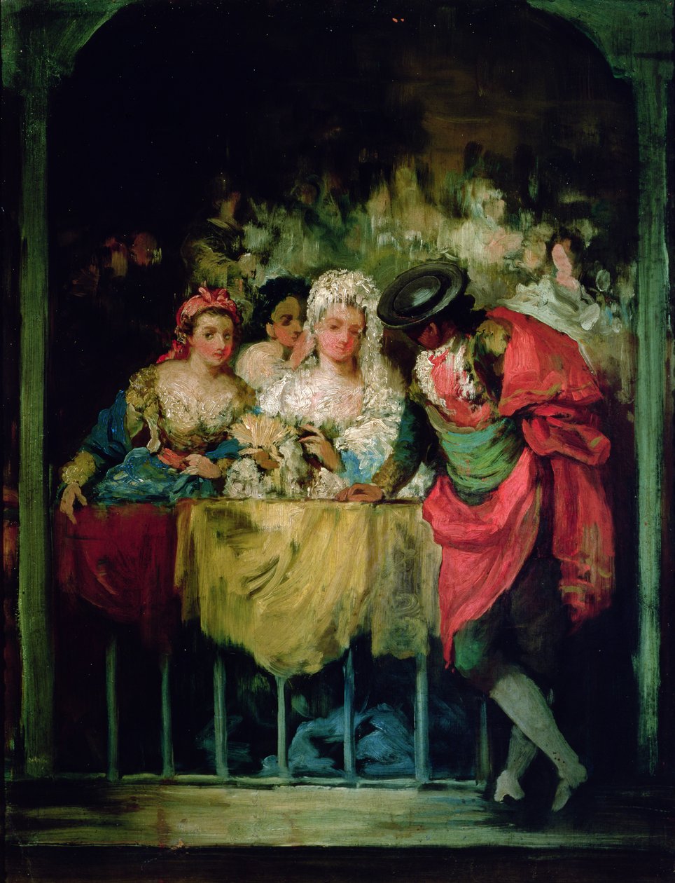 Az elnökök alkotó: Eugenio Lucas y Padilla