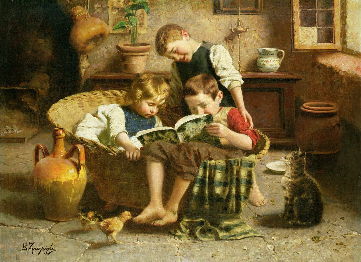 A képeskönyv alkotó: Eugenio Zampighi