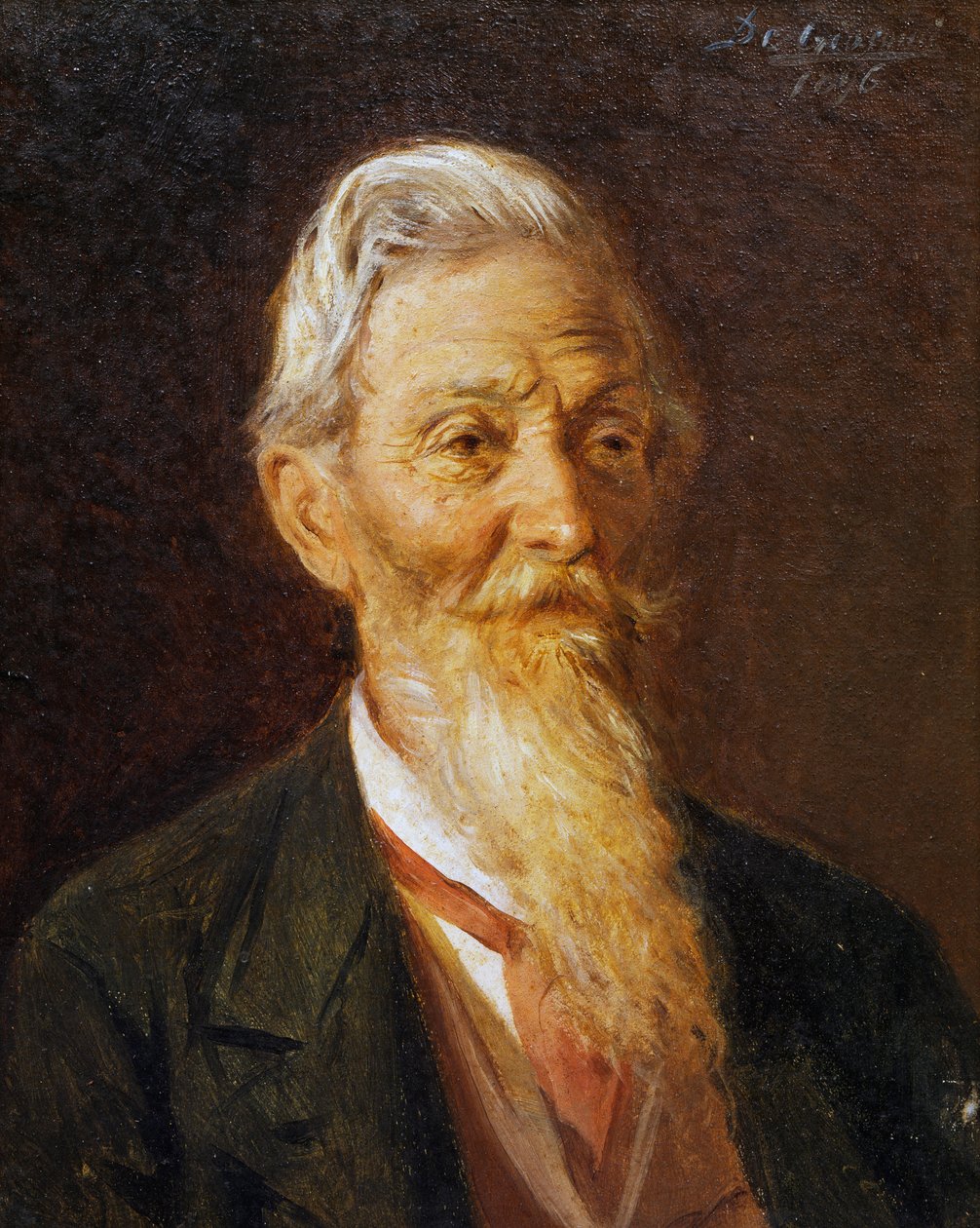 Francesco Prampolini portréja, Eugenio de Giacomi (1852-1917) festménye alkotó: Eugenio De Giacomi
