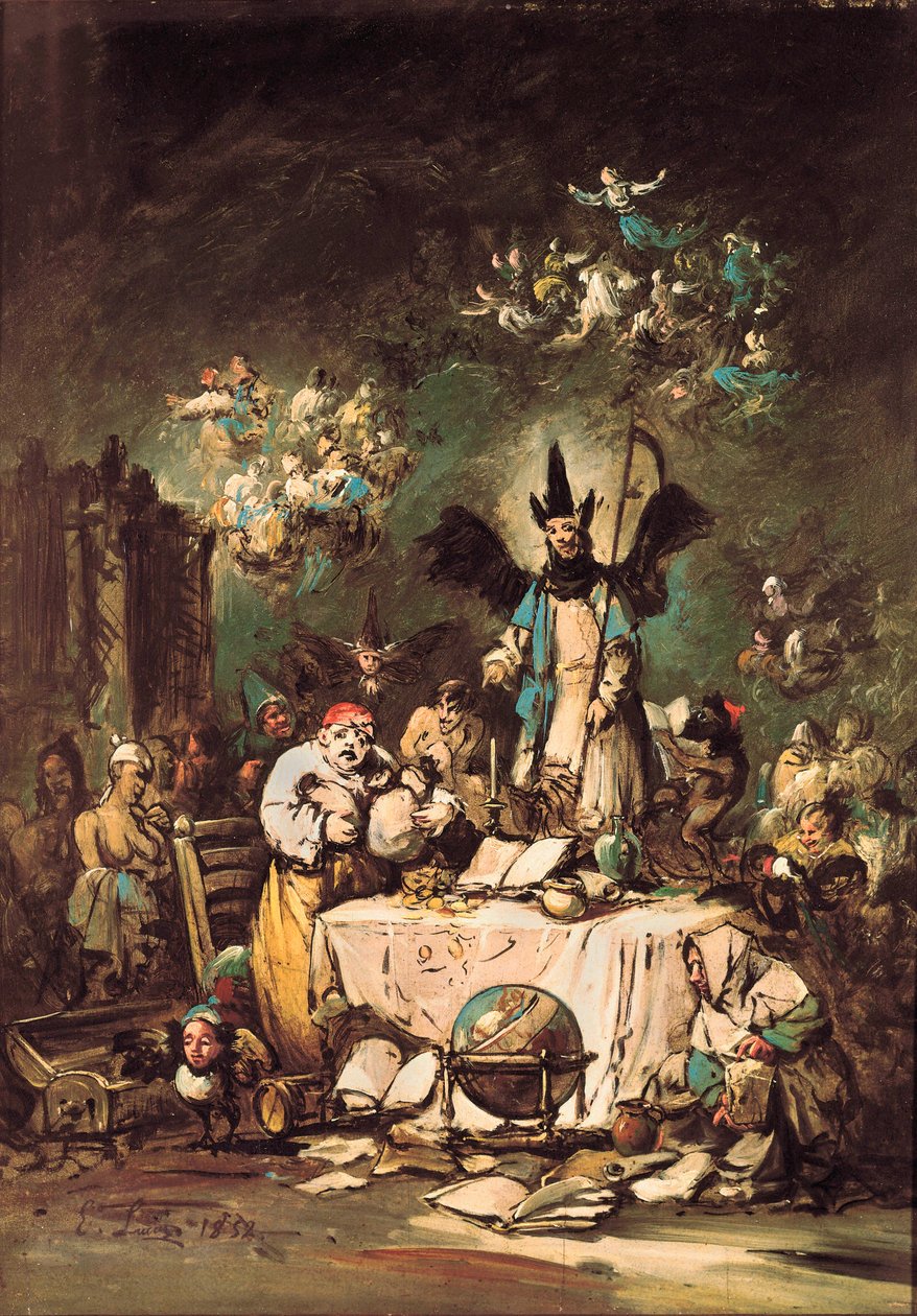 Allegorikus szeszély alkotó: Eugenio Luca y Velasquez