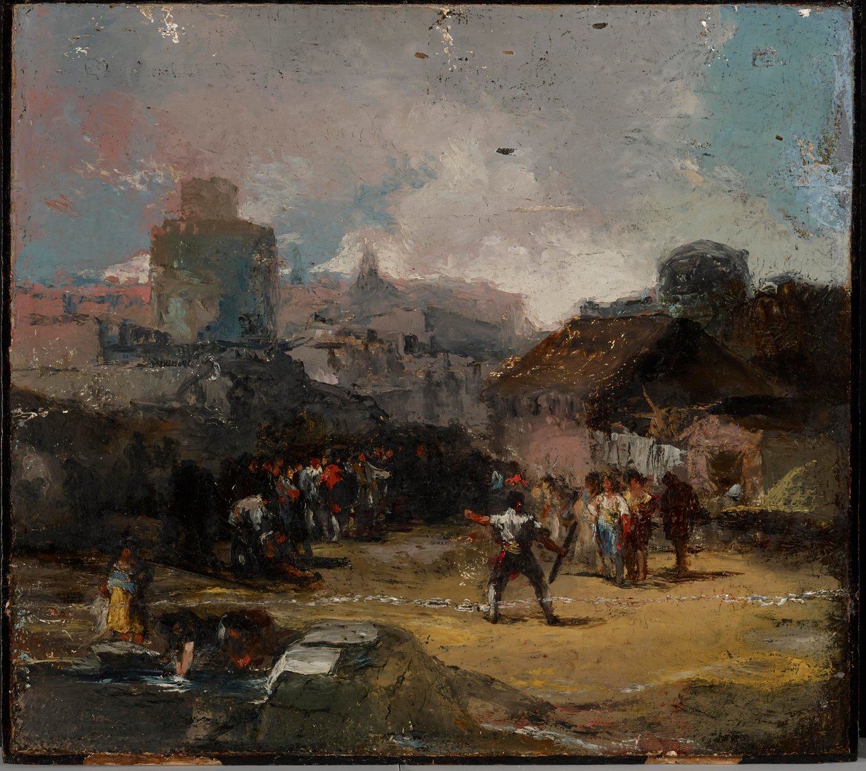 A rudak játéka alkotó: Eugenio Lucas Velázquez