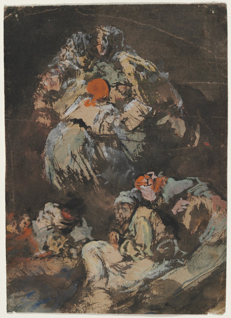 Ábrák, 1850-1860. alkotó: Eugenio Lucas Velázquez