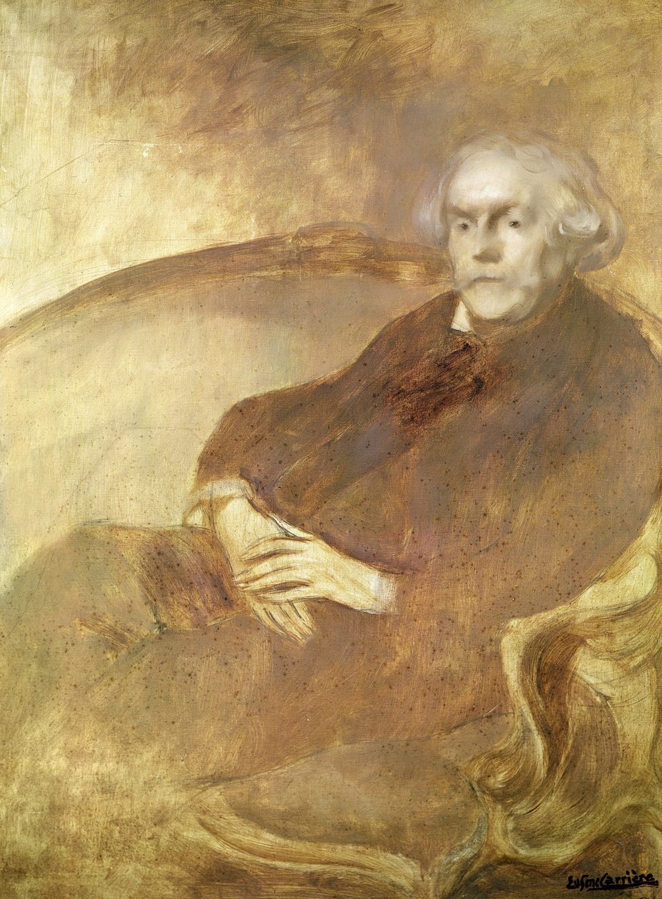Edmond de Goncourt portréja alkotó: Eugène Carrière