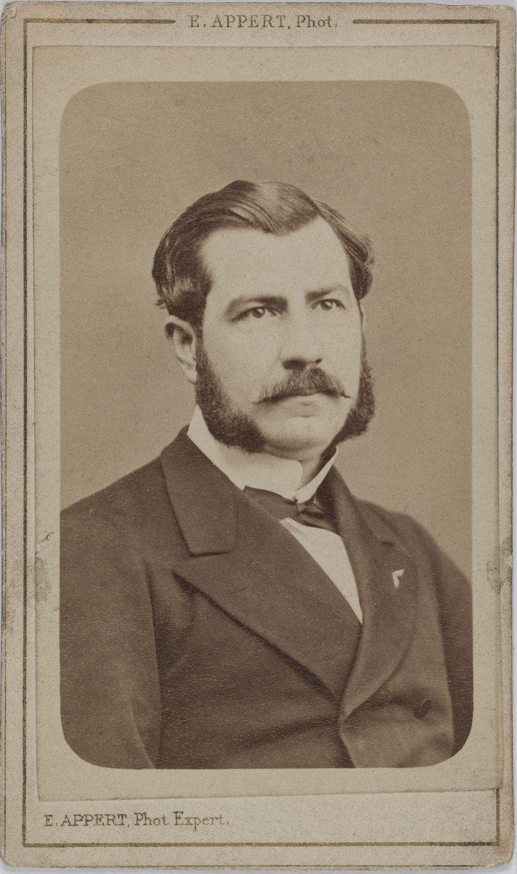 Léon Renault (1839-1933), rendőrprefektus és politikus portréja alkotó: Eugene Appert