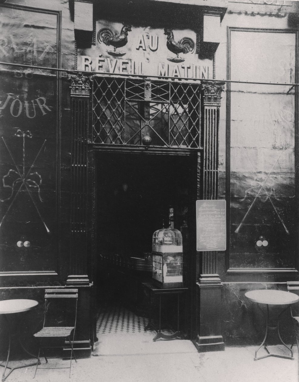 Amikor reggel felébred, a rue Amelot, 11. kerület, Párizs alkotó: Eugène Atget