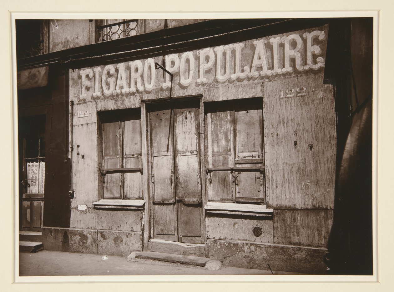 Figaro Népszerű alkotó: Eugène Atget