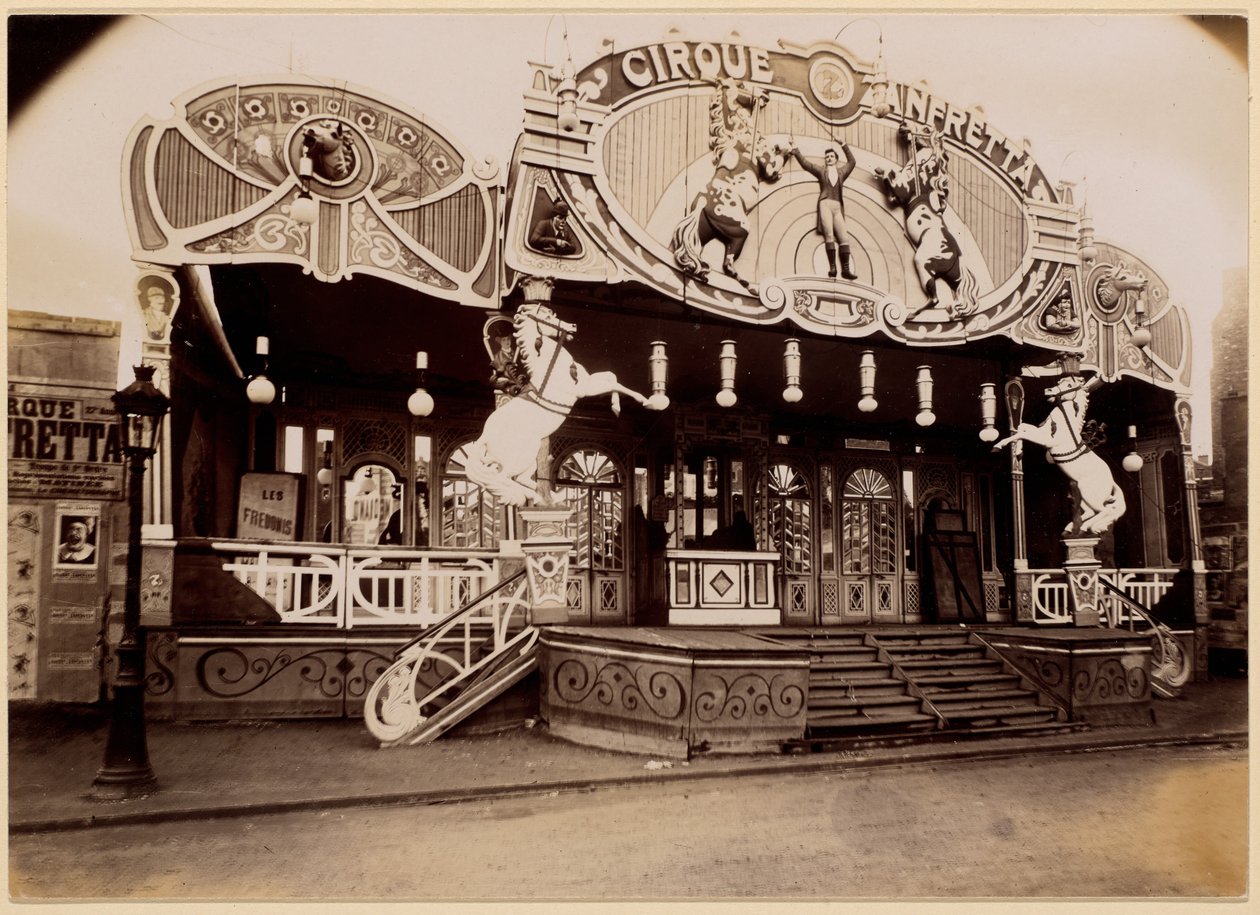 Foire des Invalides alkotó: Eugène Atget