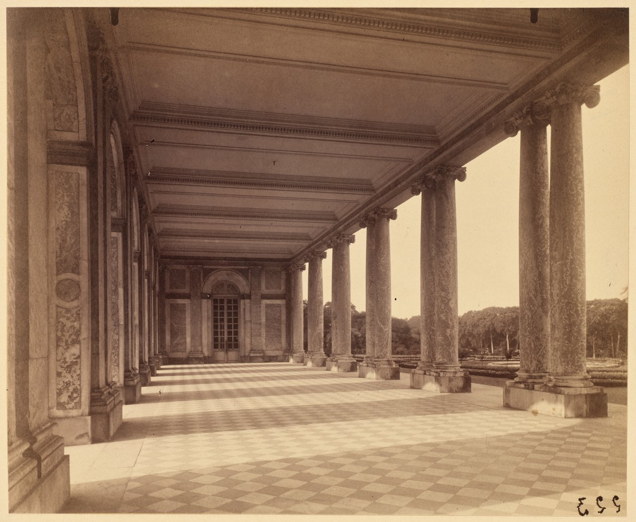 Grand Trianon alkotó: Eugène Atget