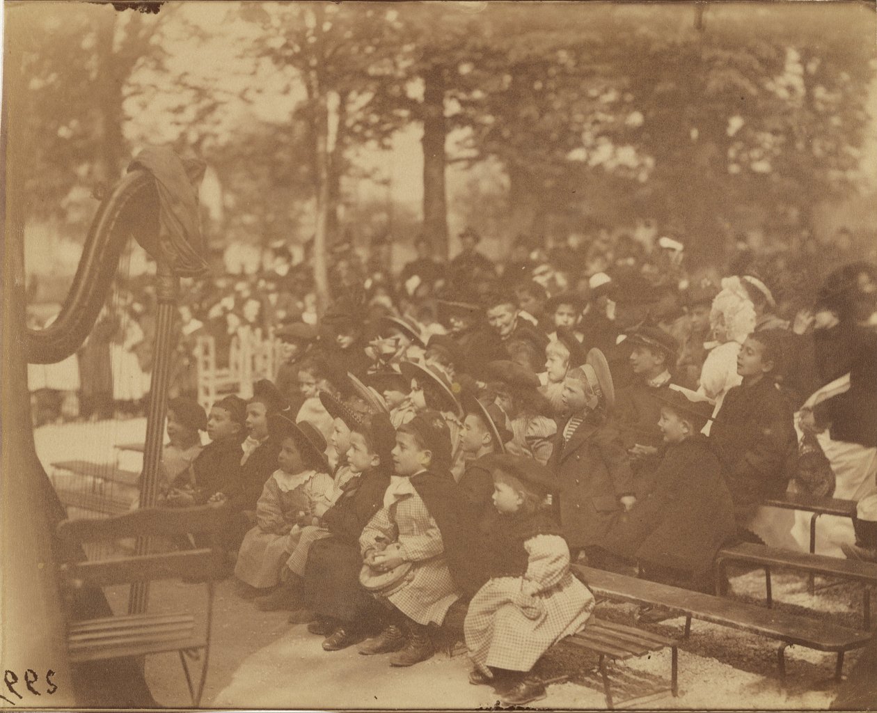 Guignol, Luxembourg Gardens alkotó: Eugène Atget