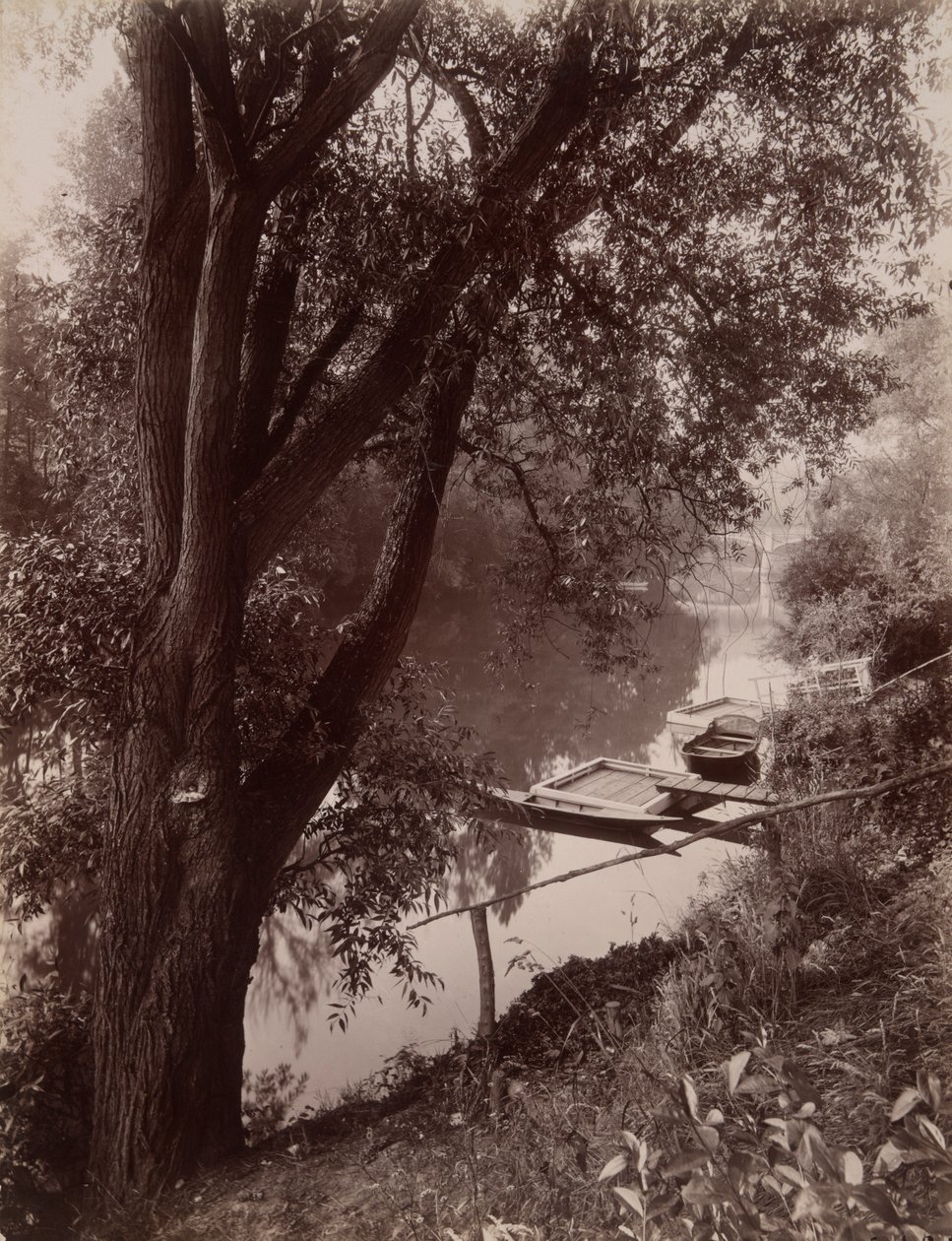 A Marne? La Varenne (The Marne at La Varenne) alkotó: Eugène Atget