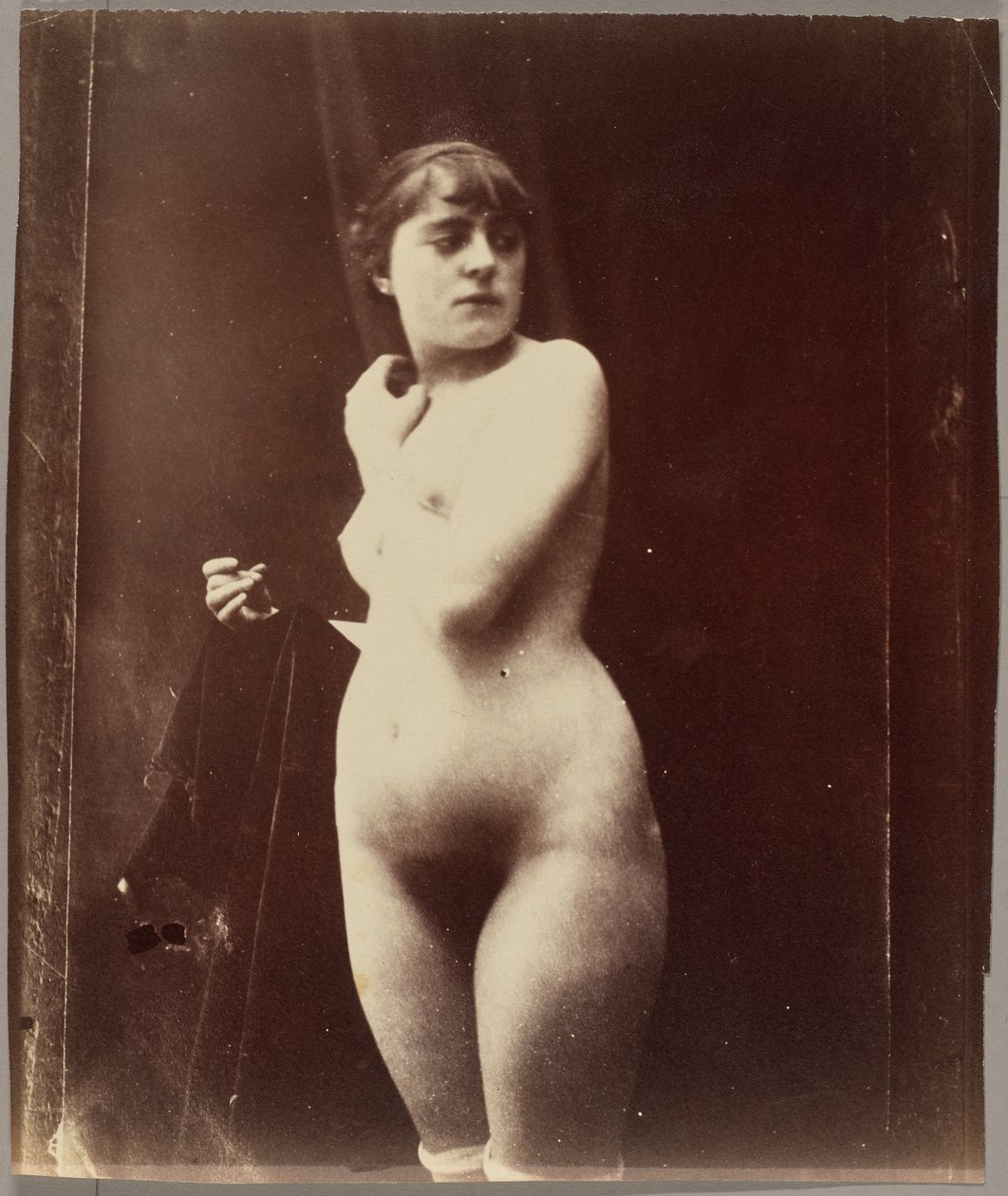 [Meztelen nő] alkotó: Eugène Atget