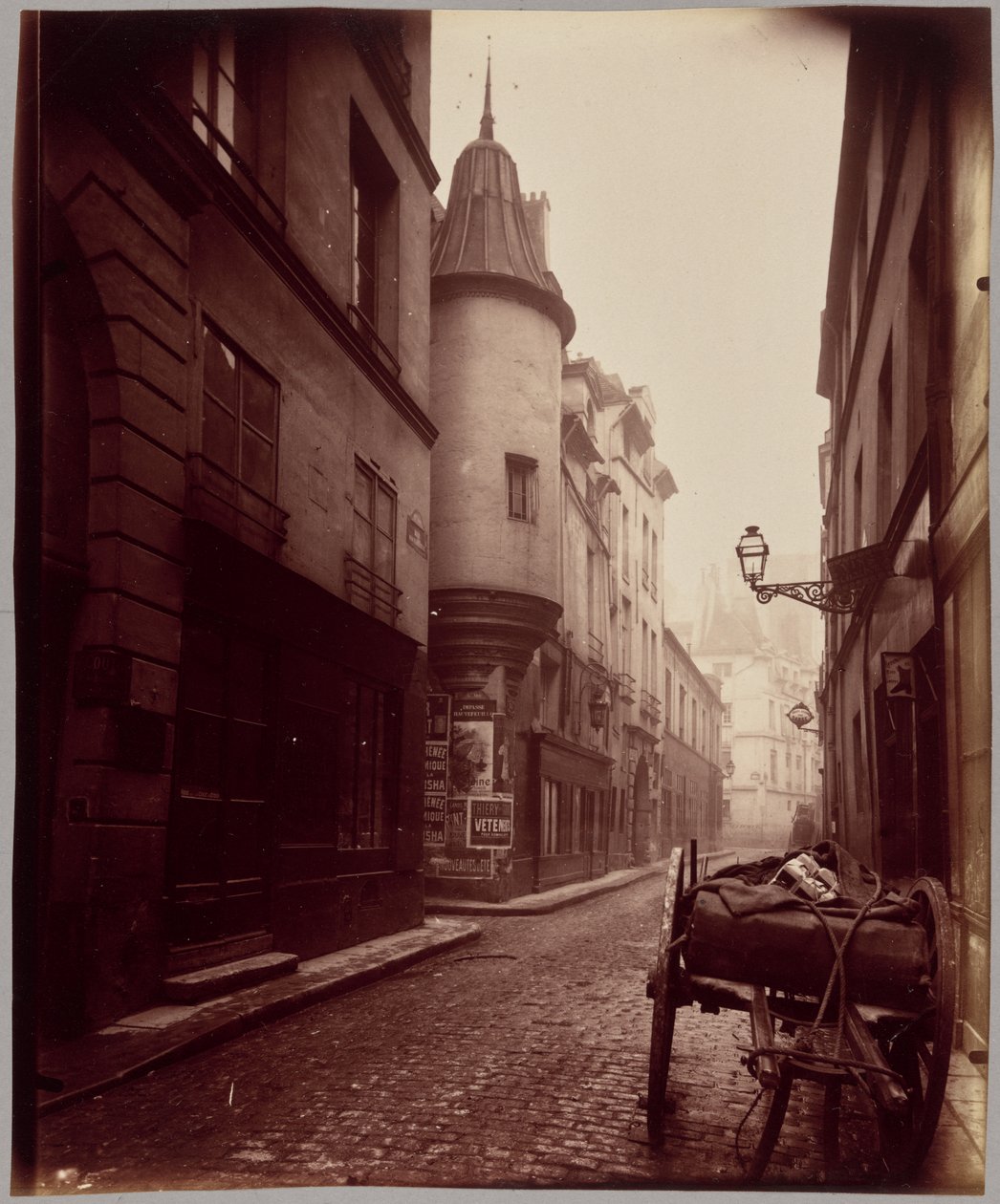 Rue Hautefeuille alkotó: Eugène Atget