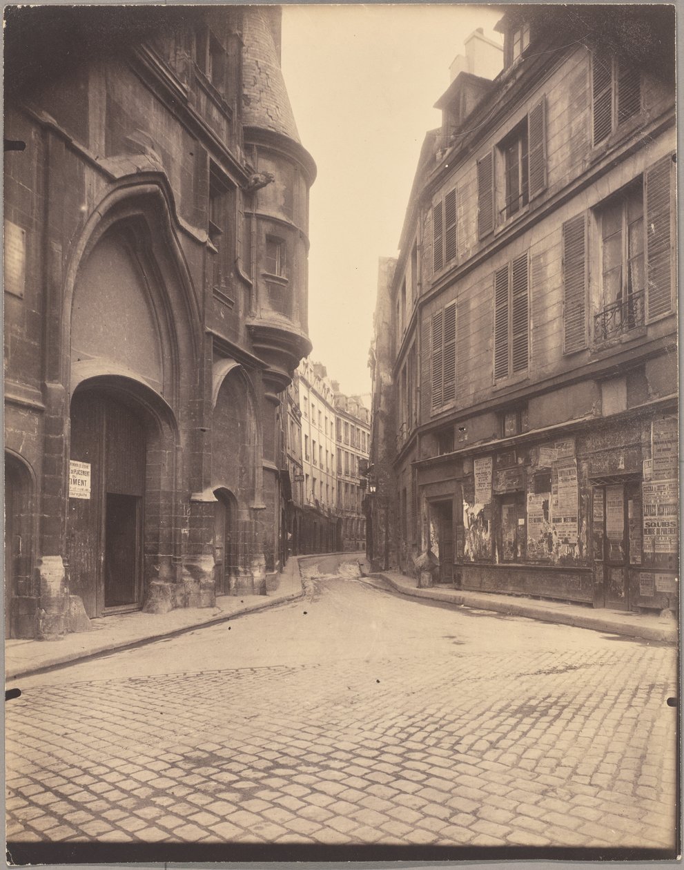 Rue du Figuier alkotó: Eugène Atget