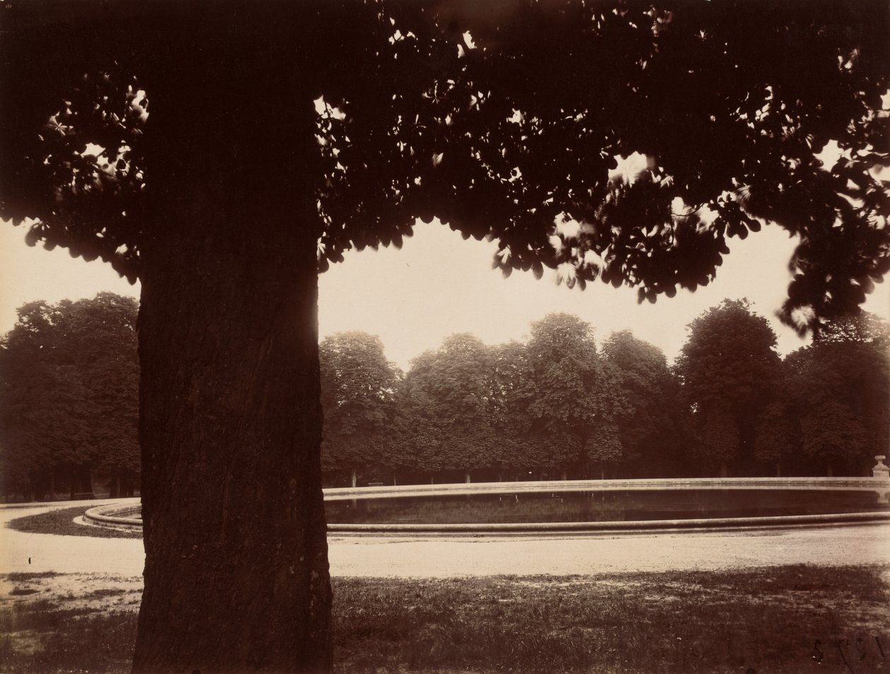 Saint-Cloud alkotó: Eugène Atget