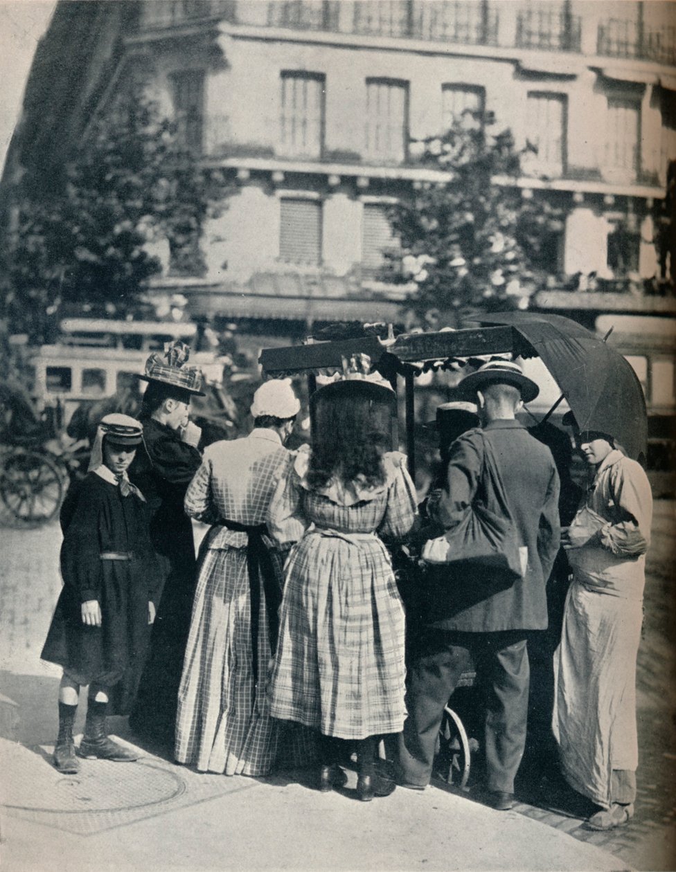 Utcai jelenet, c1877-1927, 1929 alkotó: Eugène Atget