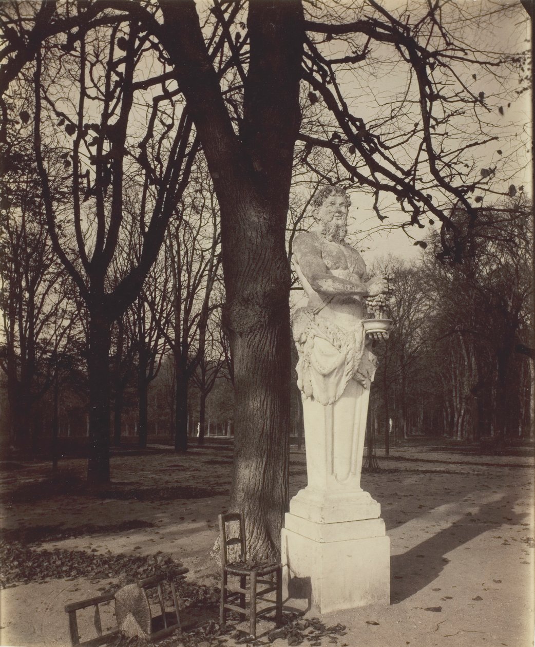 Versailles, Park sarka, 1904. alkotó: Eugène Atget