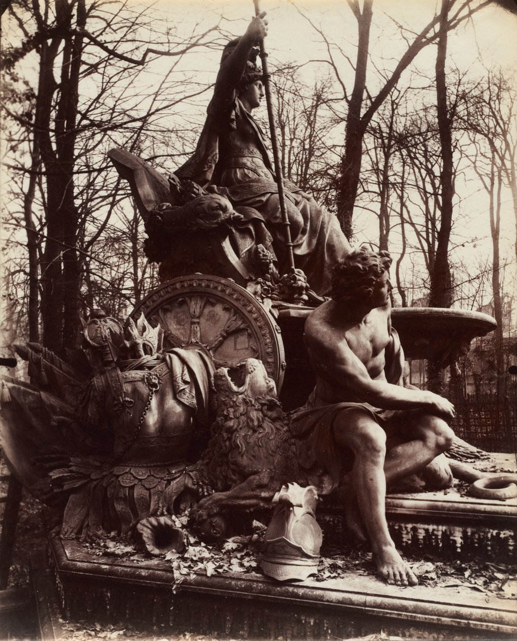 Versailles, a diadalmas Franciaország szökőkútja alkotó: Eugène Atget