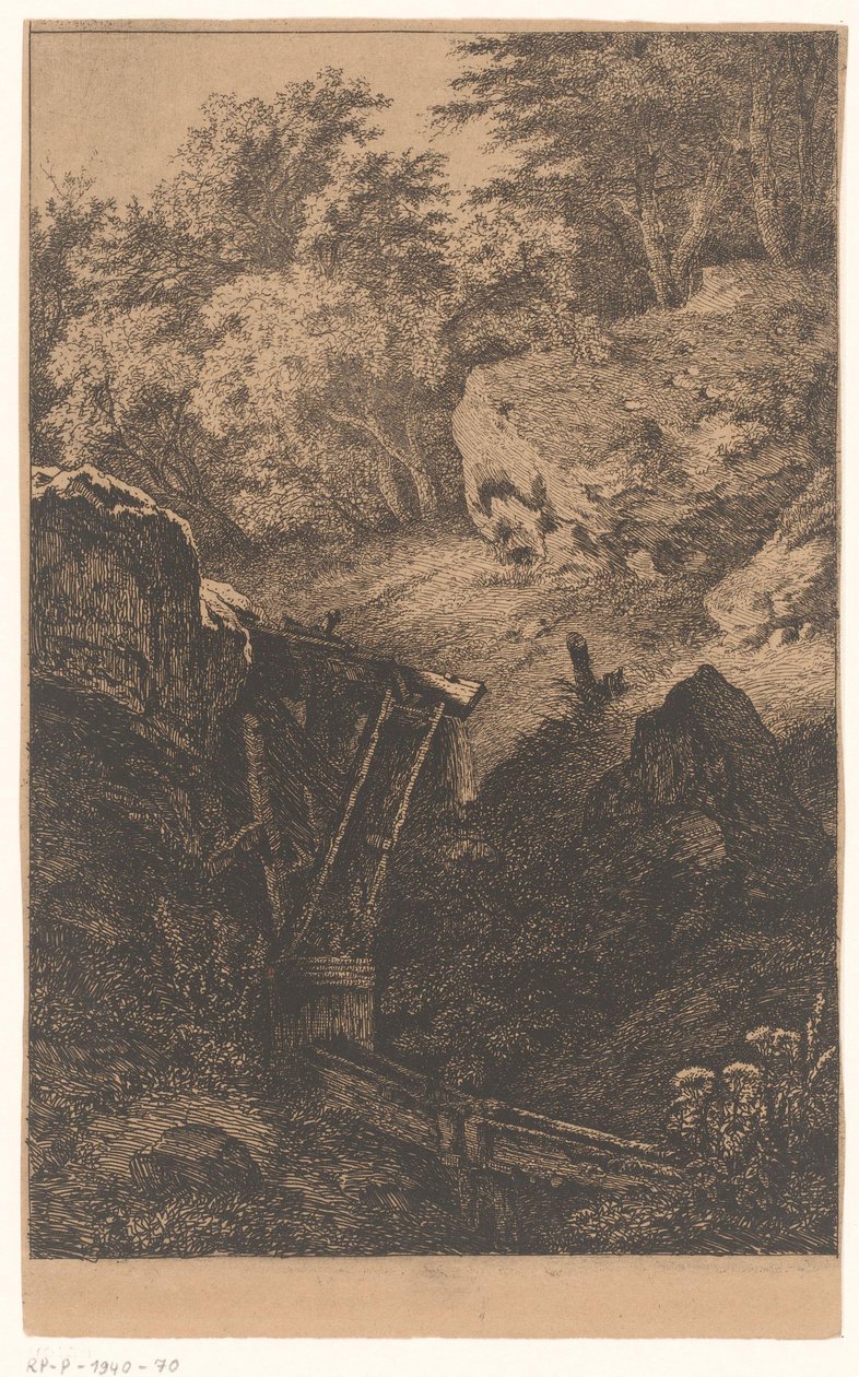 Táj fa öntözőrendszerrel alkotó: Eugène Bléry (possibly)