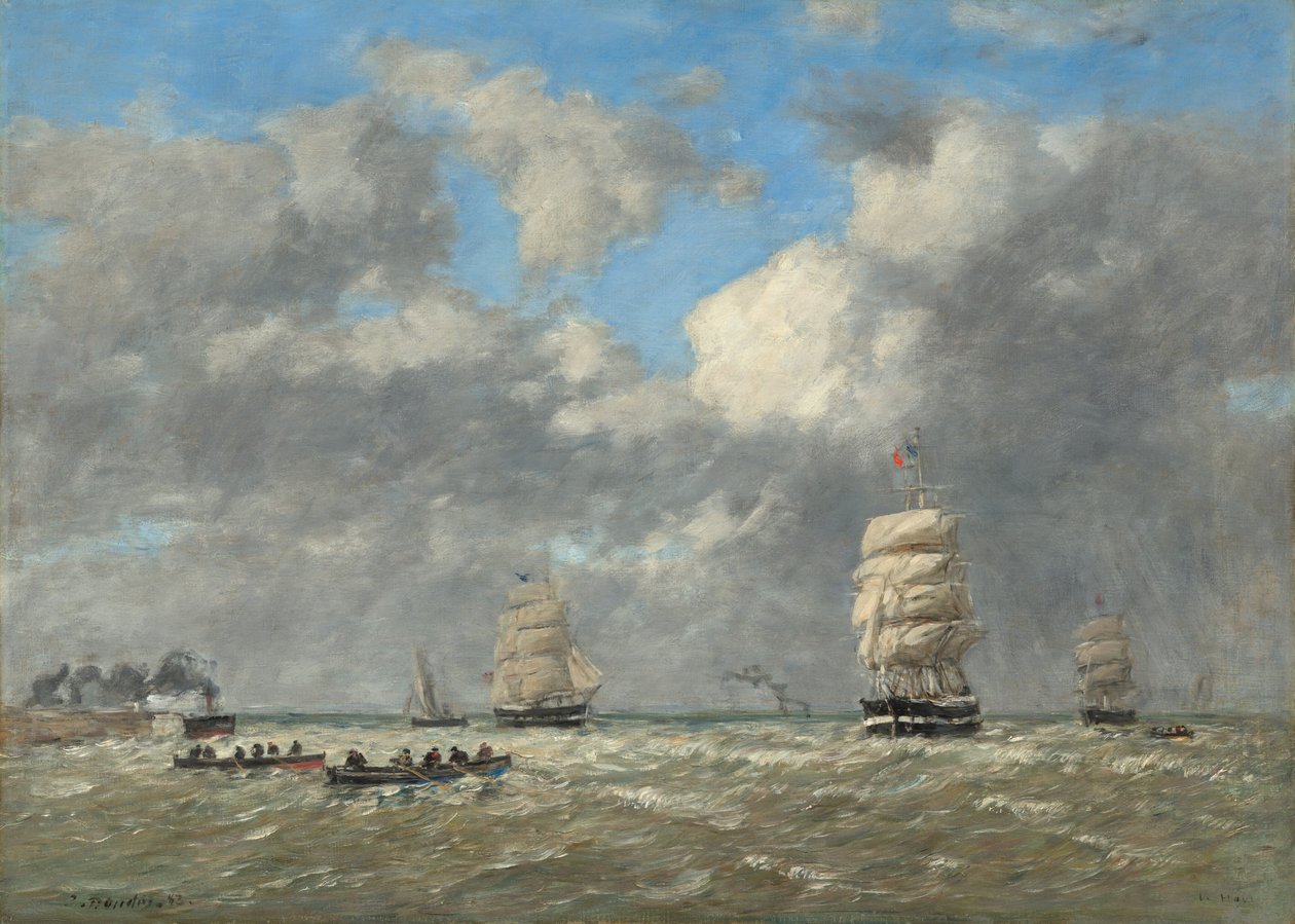 Le Havre alkotó: Eugène Boudin