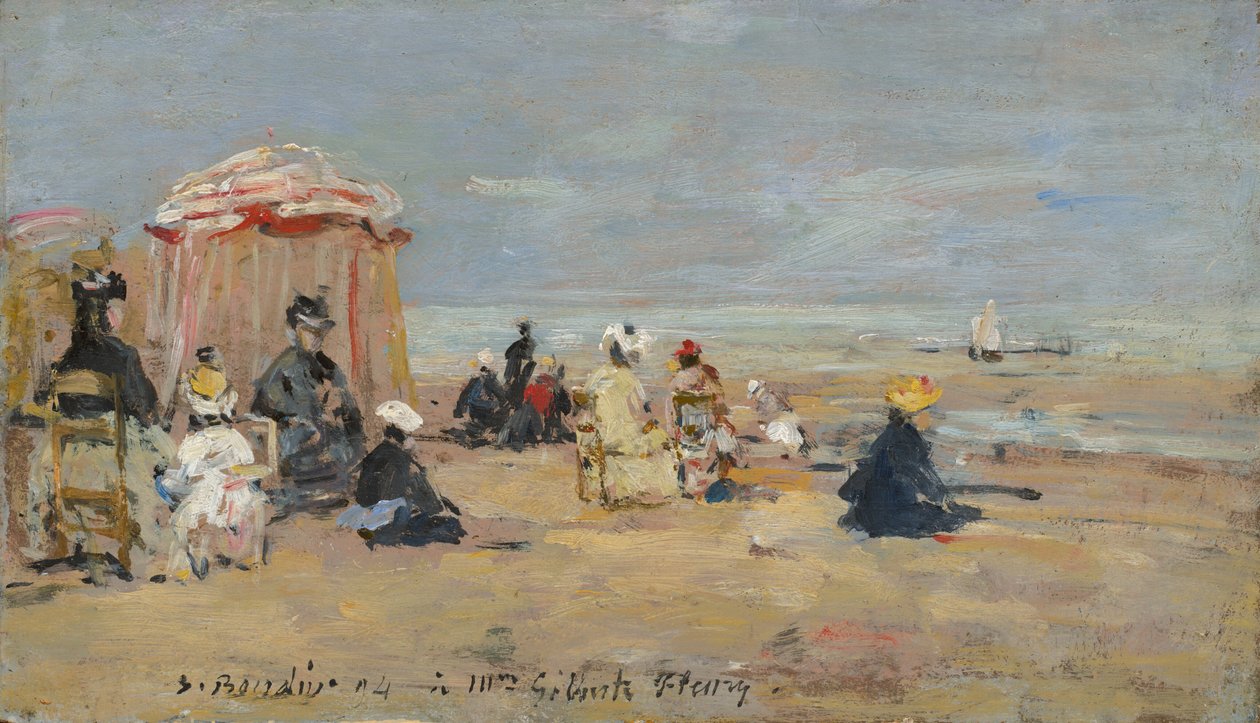 A tengerparton alkotó: Eugène Boudin
