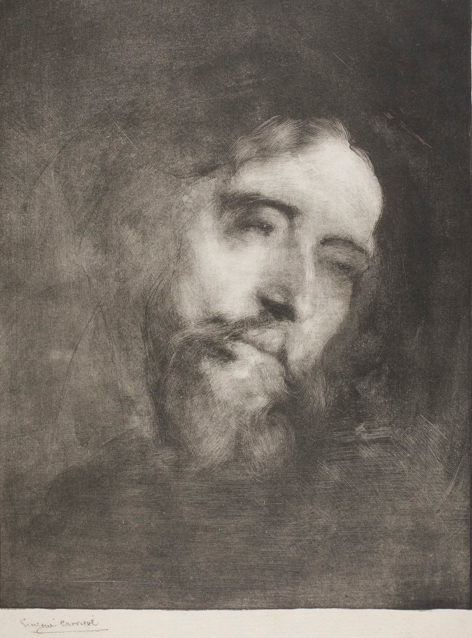 Alphonse Daudet alkotó: Eugène Carrière
