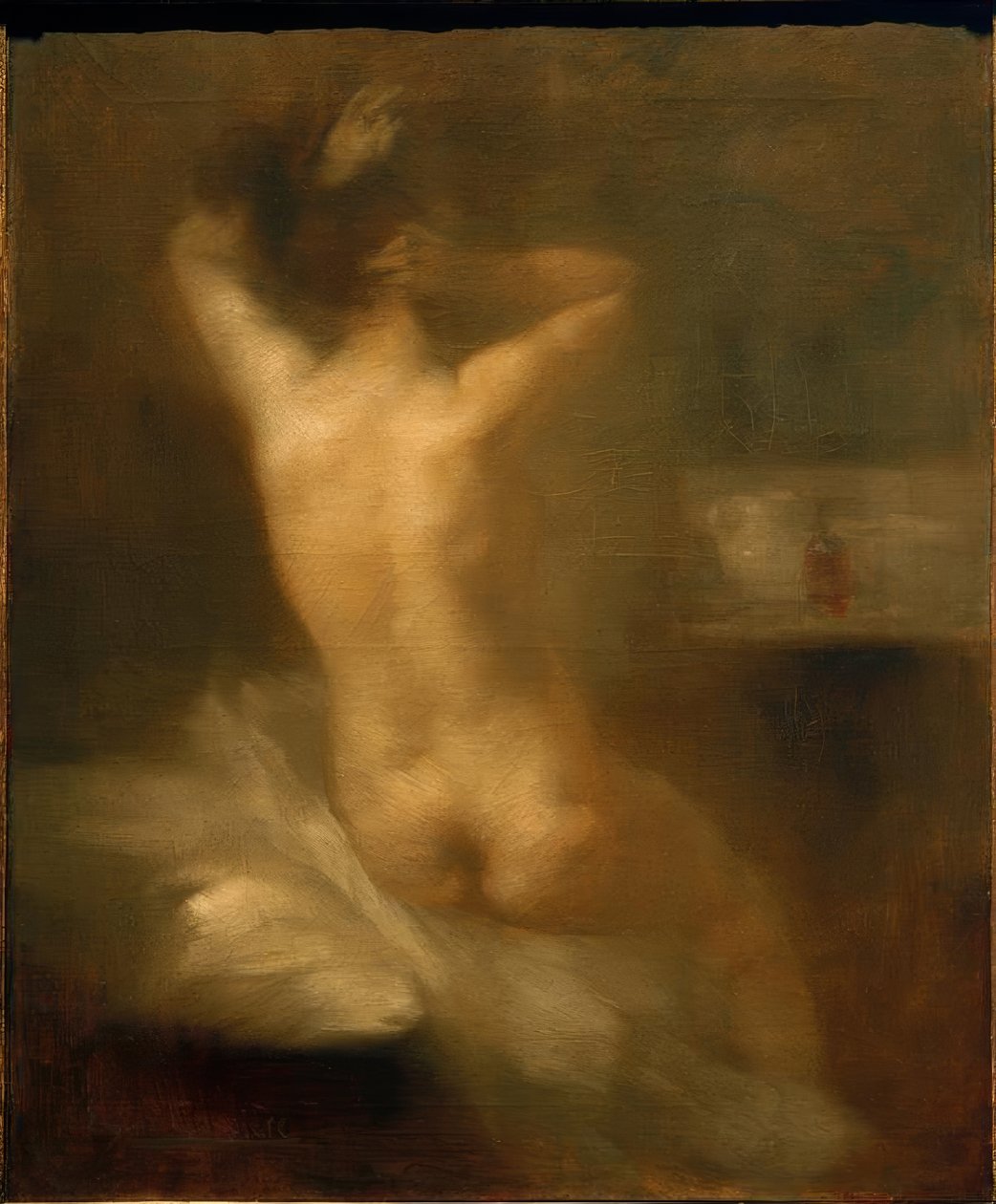 E.Carrière, Female Back Act alkotó: Eugène Carrière