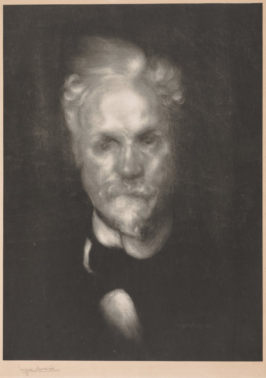 Henry Rochefort, 1896. alkotó: Eugène Carrière