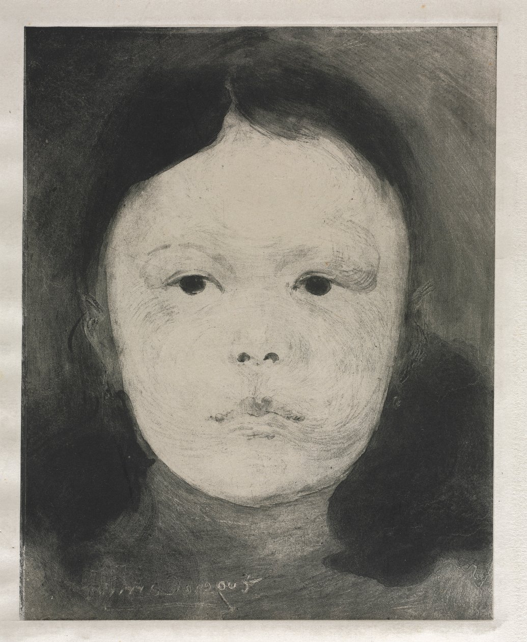 Marguerite Carriere, 1890. alkotó: Eugène Carrière