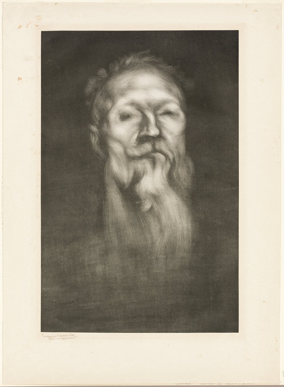 Auguste Rodin portréja alkotó: Eugène Carrière