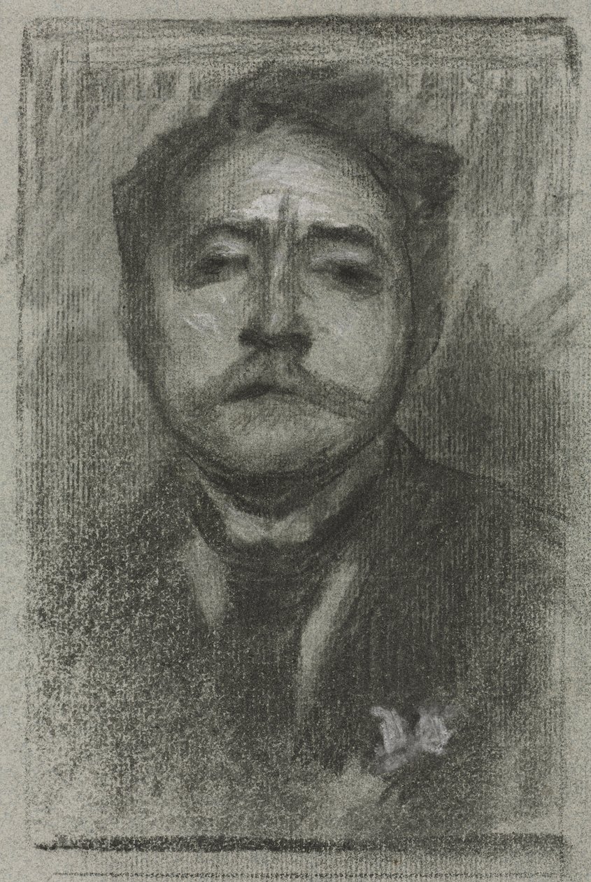 Jean Ajalbert portréja alkotó: Eugène Carrière
