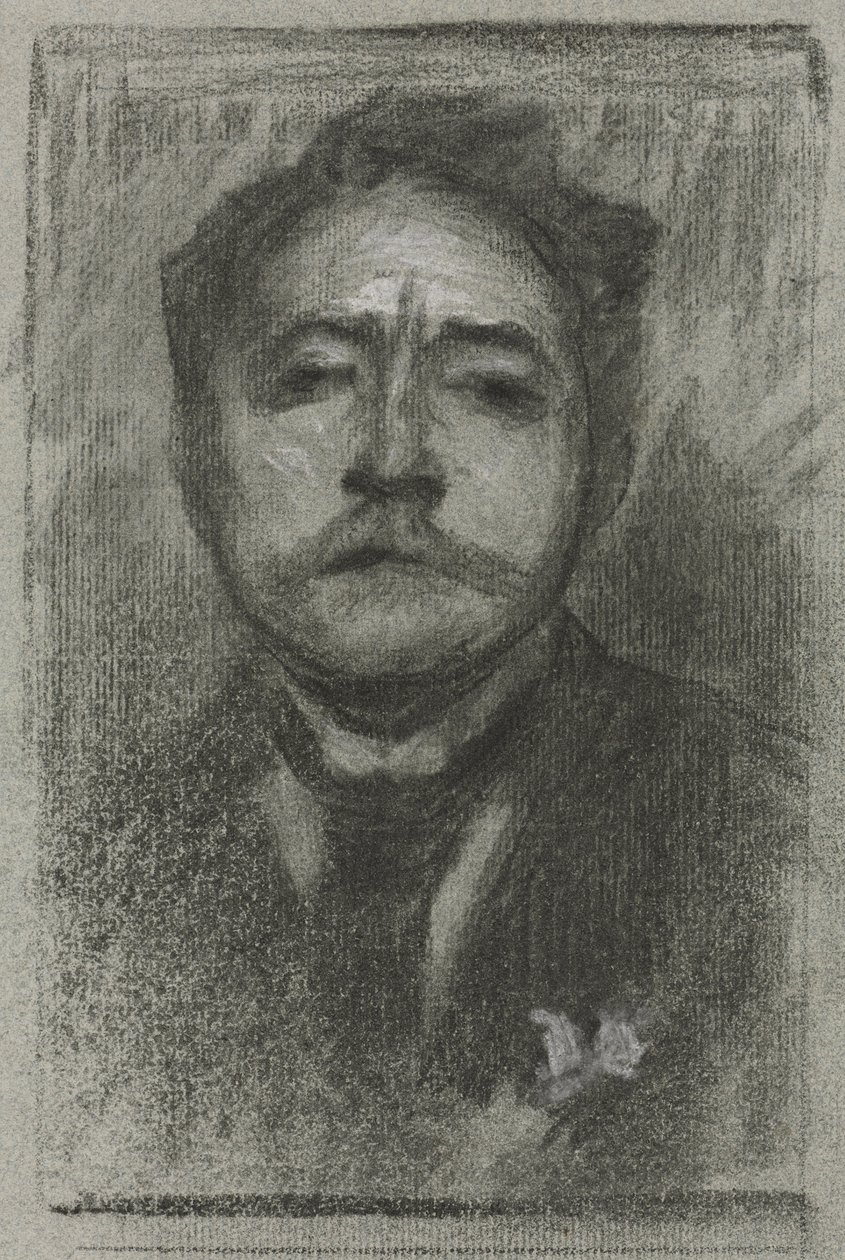 Jean Ajalbert portréja, c. 1893. alkotó: Eugène Carrière
