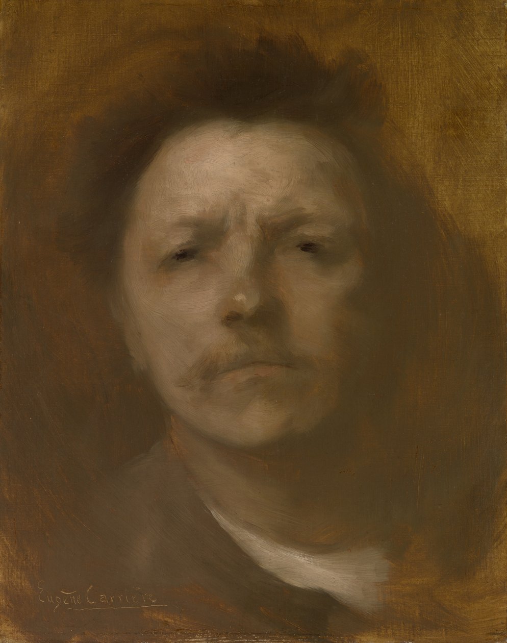 Önarckép, kb. 1893. alkotó: Eugène Carrière
