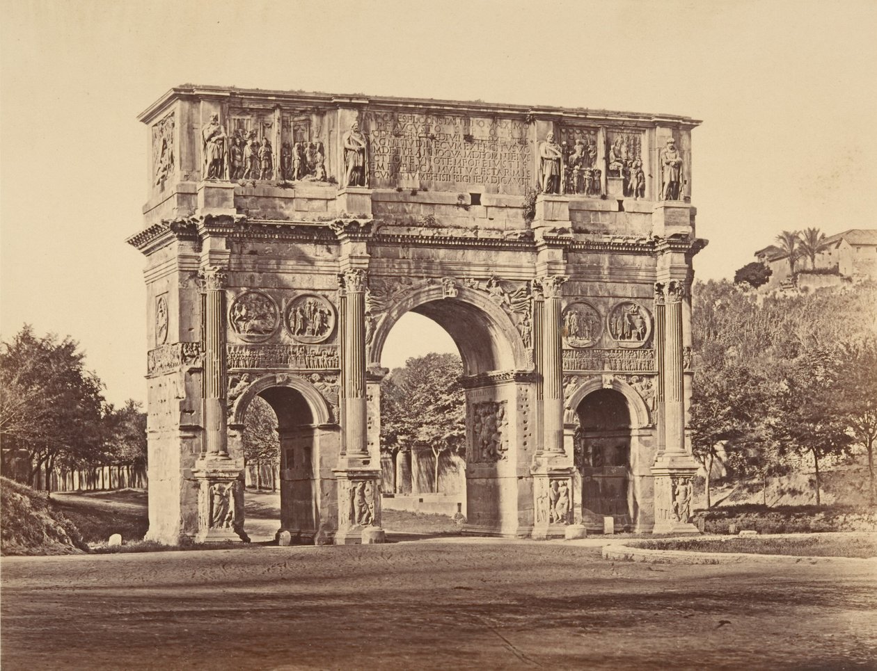 Konstantin diadalíve, 1848-52. alkotó: Eugène Constant