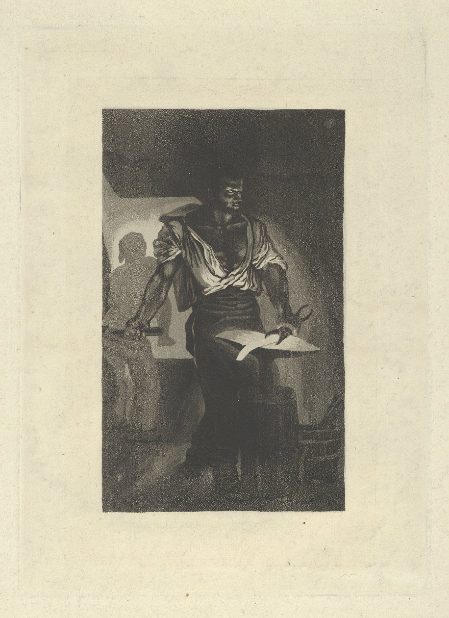 Kovács, 1833., 1833. alkotó: Eugène Delacroix