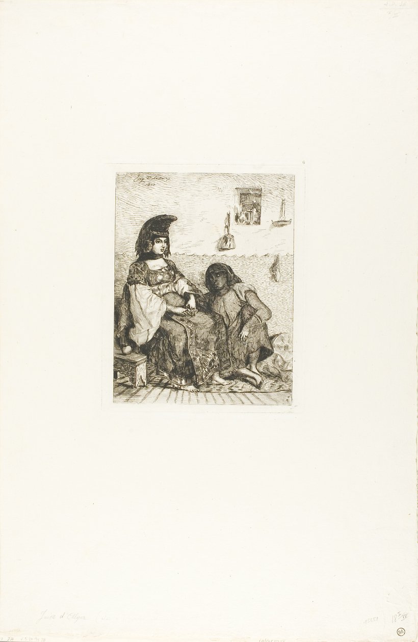 Algériai zsidó alkotó: Eugène Delacroix