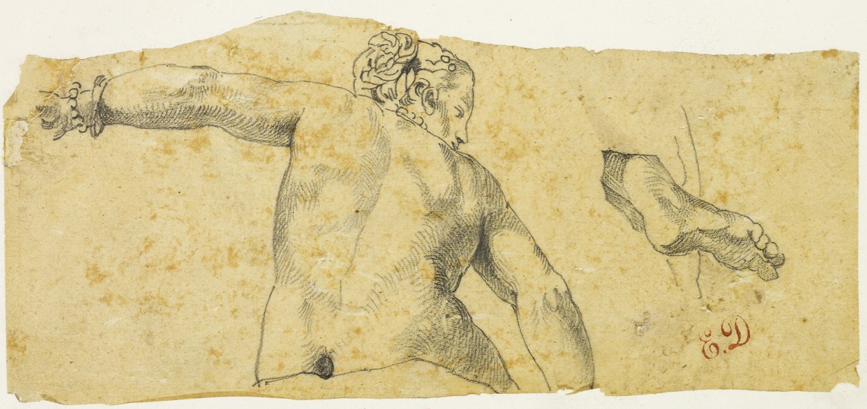 A szerelem allegóriája: Hűtlenség alkotó: Eugène Delacroix