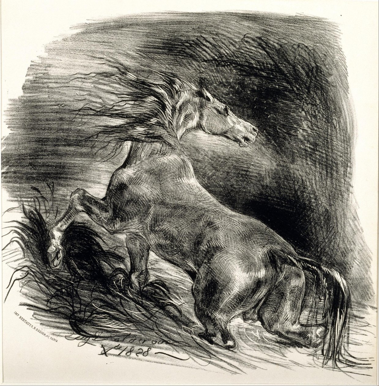 Vad ló alkotó: Ferdinand Victor Eugene Delacroix