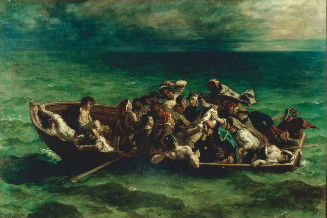 Don Juan hajótörése alkotó: Ferdinand Victor Eugene Delacroix