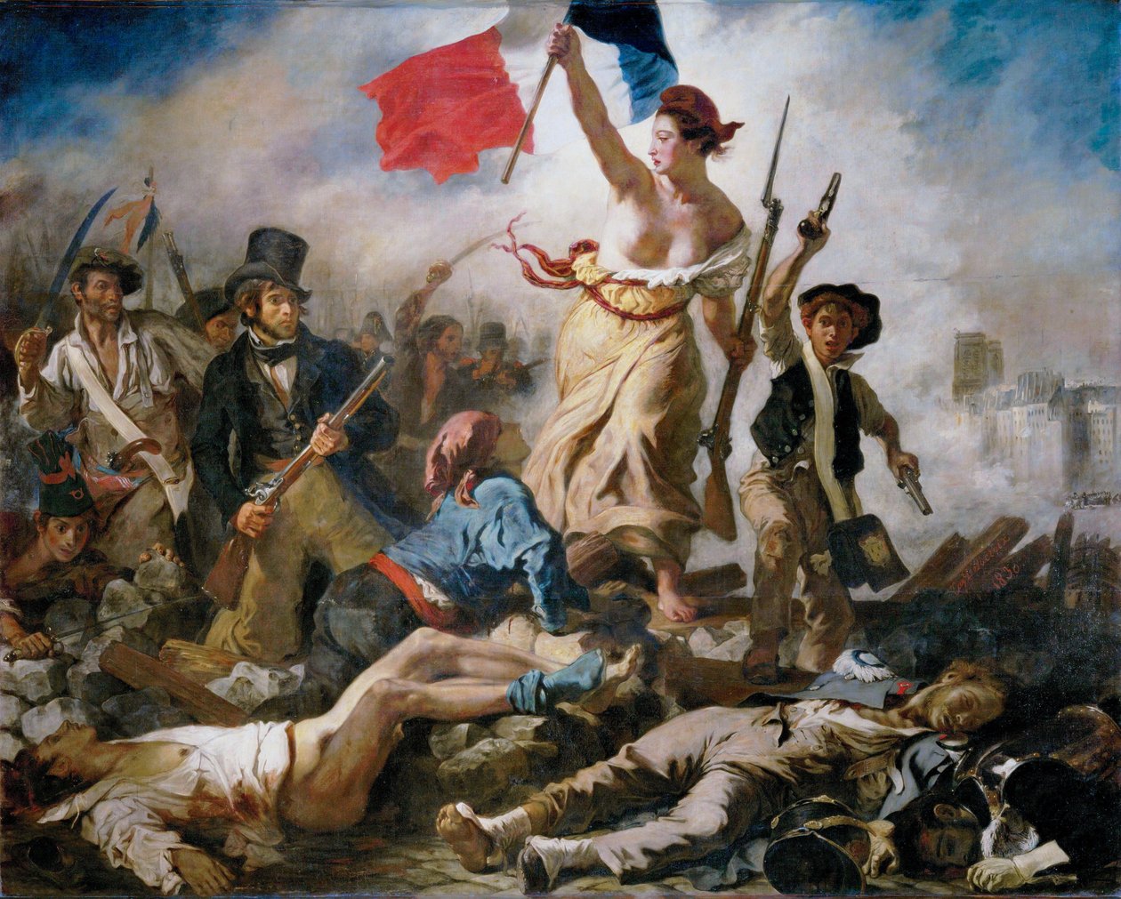 A szabadság a nép élén alkotó: Eugène Delacroix