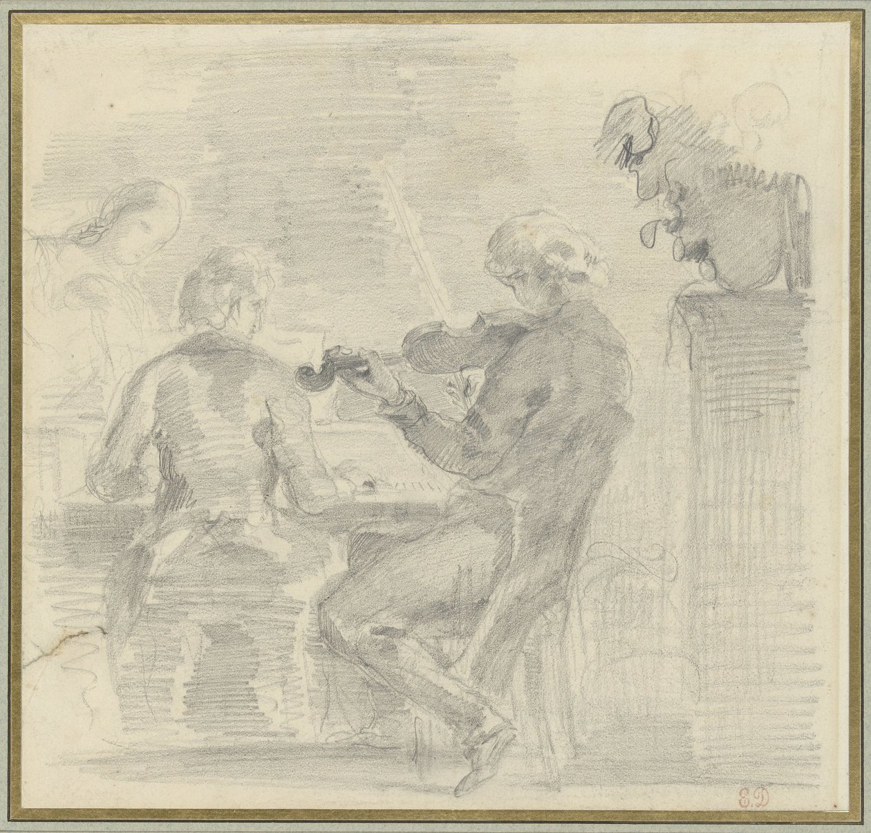 Zenekészítő cég alkotó: Eugène Delacroix