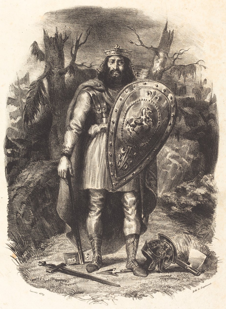 Vercingetorix alkotó: Eugène Delacroix
