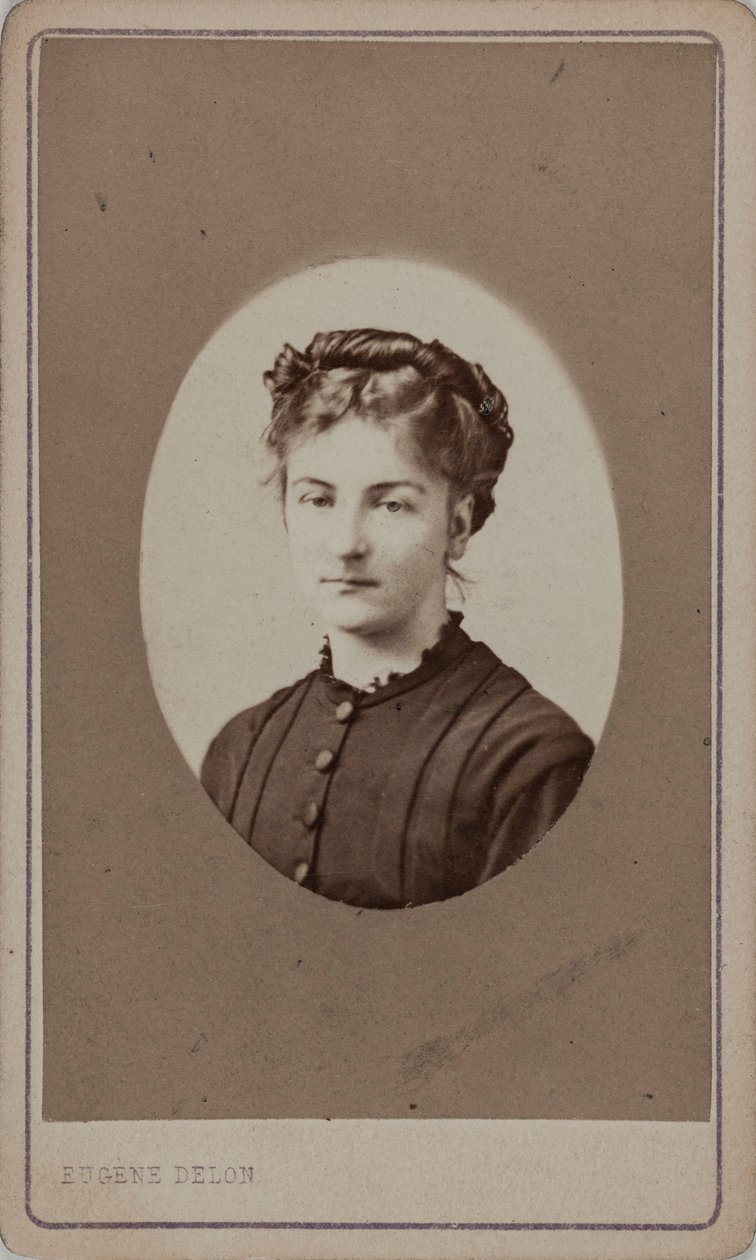 Jane Dieulafoy portréja 1851-1916, c. 1880. alkotó: Eugène Delon