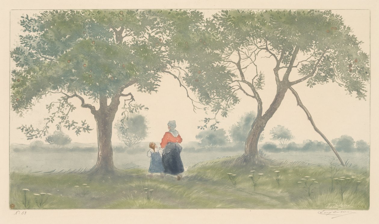 almafák alkotó: Eugène Delâtre